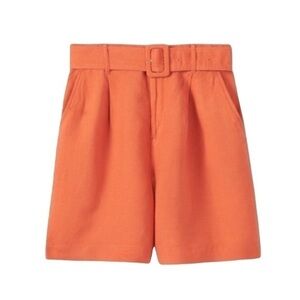 A New Day Women's Orange Bermuda Shorts